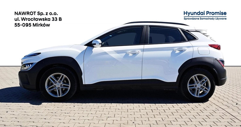 Hyundai Kona cena 87750 przebieg: 27873, rok produkcji 2022 z Koziegłowy małe 154